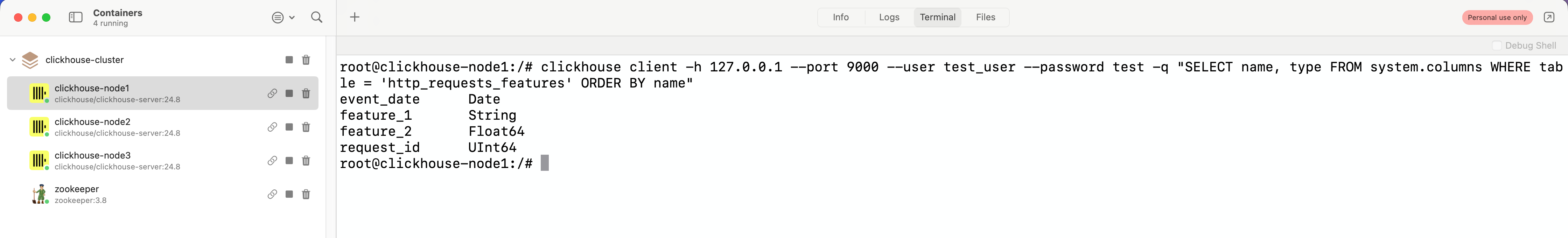 clickhouse-cluster-init